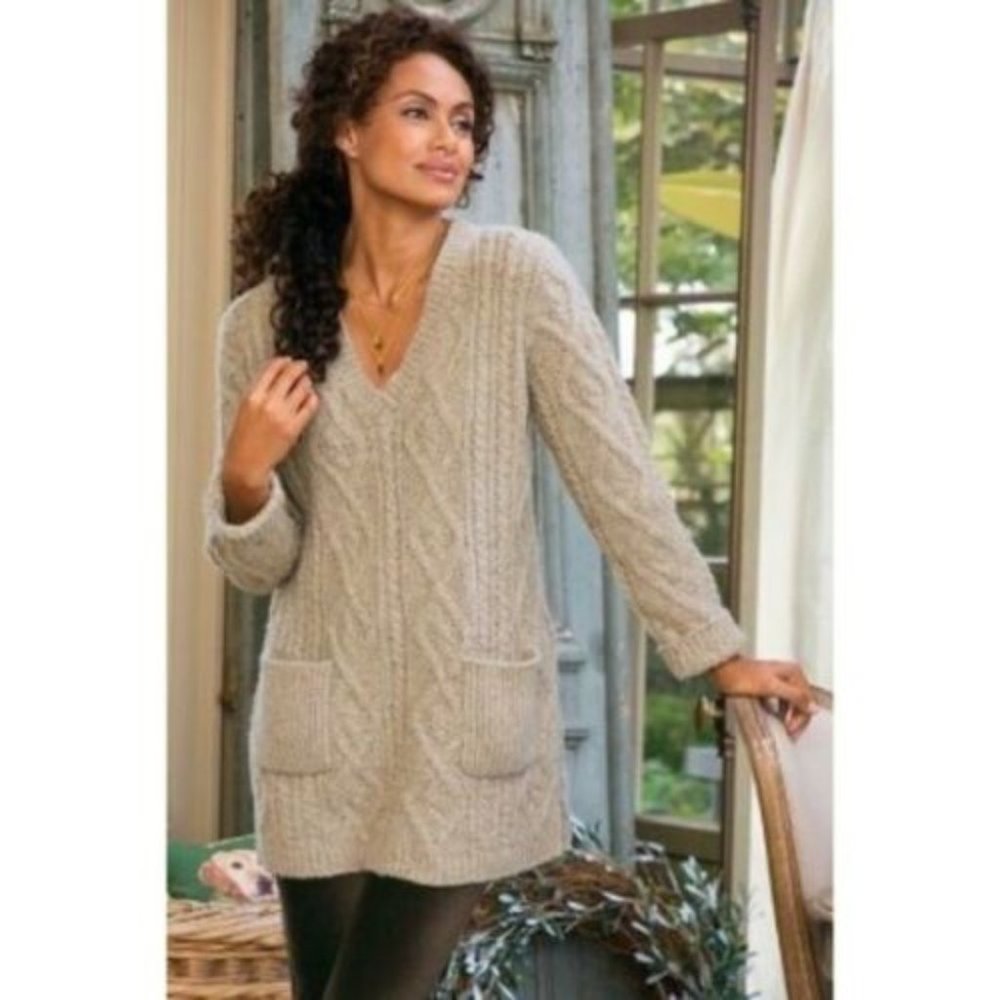 Soft Surroundings Boyfriend Sweater 3X
